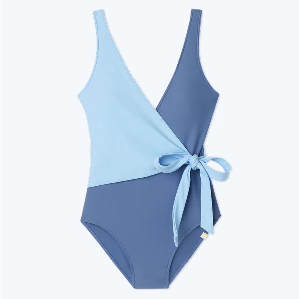 NWOT Summersalt The Perfect Wrap One-Piece Swimsuit - size 8